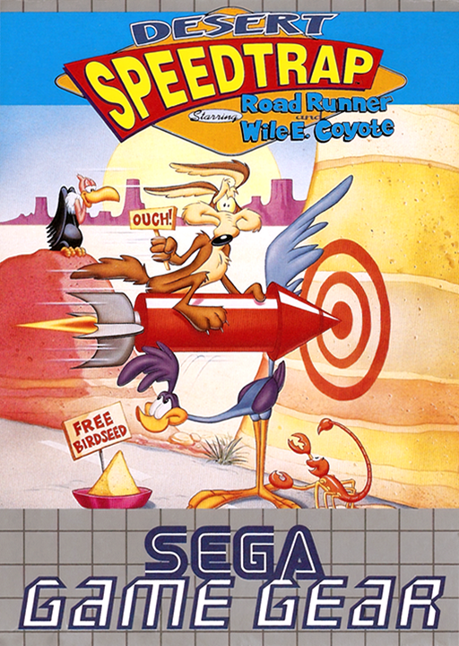 Desert Speedtrap Starring Road Runner and Wile E. Coyote