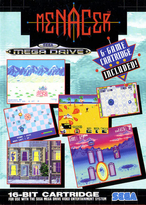 Menacer - 6-Game Cartridge