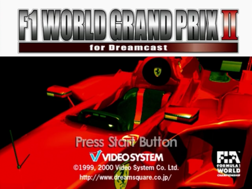 F1 World Grand Prix II for Dreamcast
