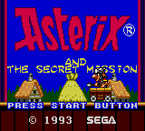 Asterix and the Secret Mission