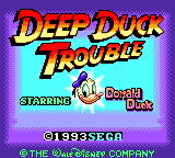 Deep Duck Trouble Starring Donald Duck