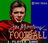 Joe Montana Football