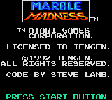 Marble Madness
