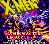 X-Men - Gamemaster's Legacy