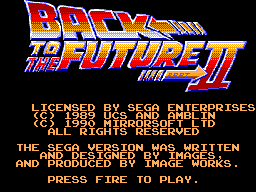 Back to the Future Part II