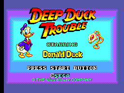 Deep Duck Trouble Starring Donald Duck