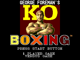 George Foreman's KO Boxing