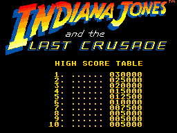 Indiana Jones and the Last Crusade