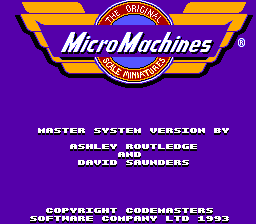 Micro Machines