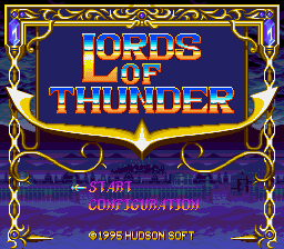 Lords Of Thunder