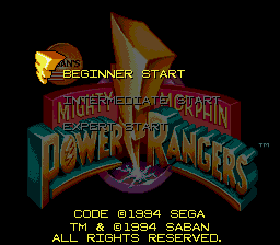 Mighty Morphin Power Rangers