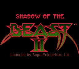 Shadow Of The Beast II