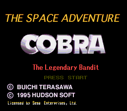 Space Adventure, The - Cobra - The Legendary Bandit