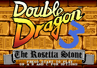 Double Dragon 3 - The Arcade Game