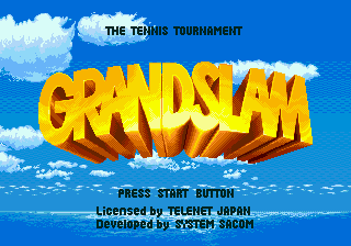 GrandSlam - The Tennis Tournament