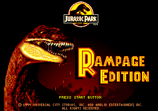 Jurassic Park - Rampage Edition