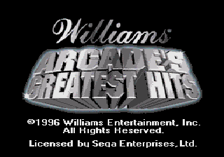 Midway Presents Arcade's Greatest Hits