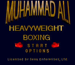 Muhammad Ali Heavyweight Boxing