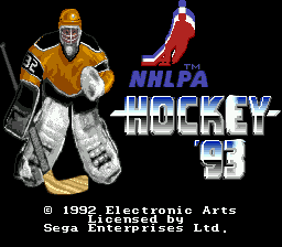 NHLPA Hockey 93