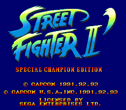 Street Fighter II' - Special Champion Edition