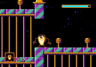 Taz in Escape from Mars