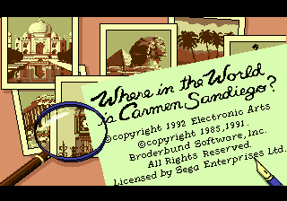 Where in the World Is Carmen Sandiego