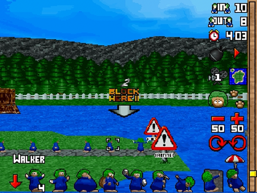 3D Lemmings