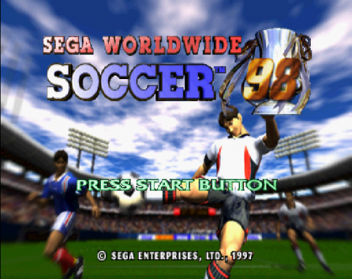 Sega Worldwide Soccer '98 - Club Edition