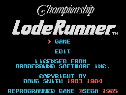 Championship Lode Runner